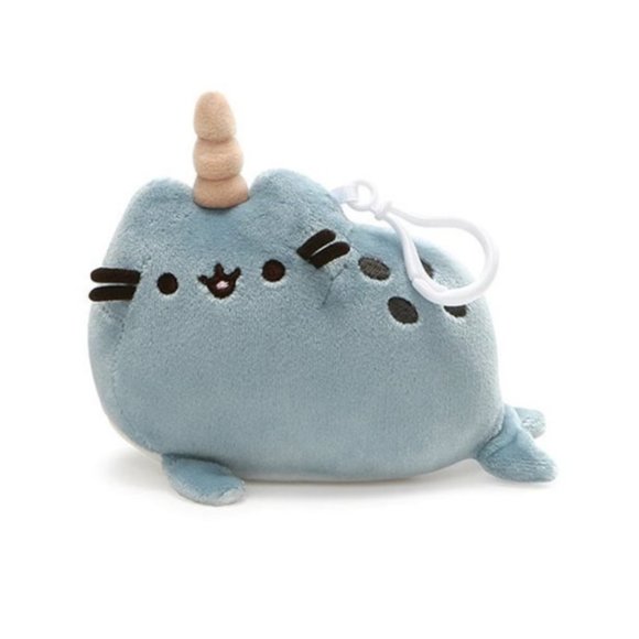 GUND Push Stuffed Animal Key Chain Clip-On Backpack Back to School Stickers - Picture 4 of 6